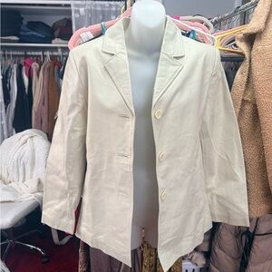 Y2K Women's Cream Blazer